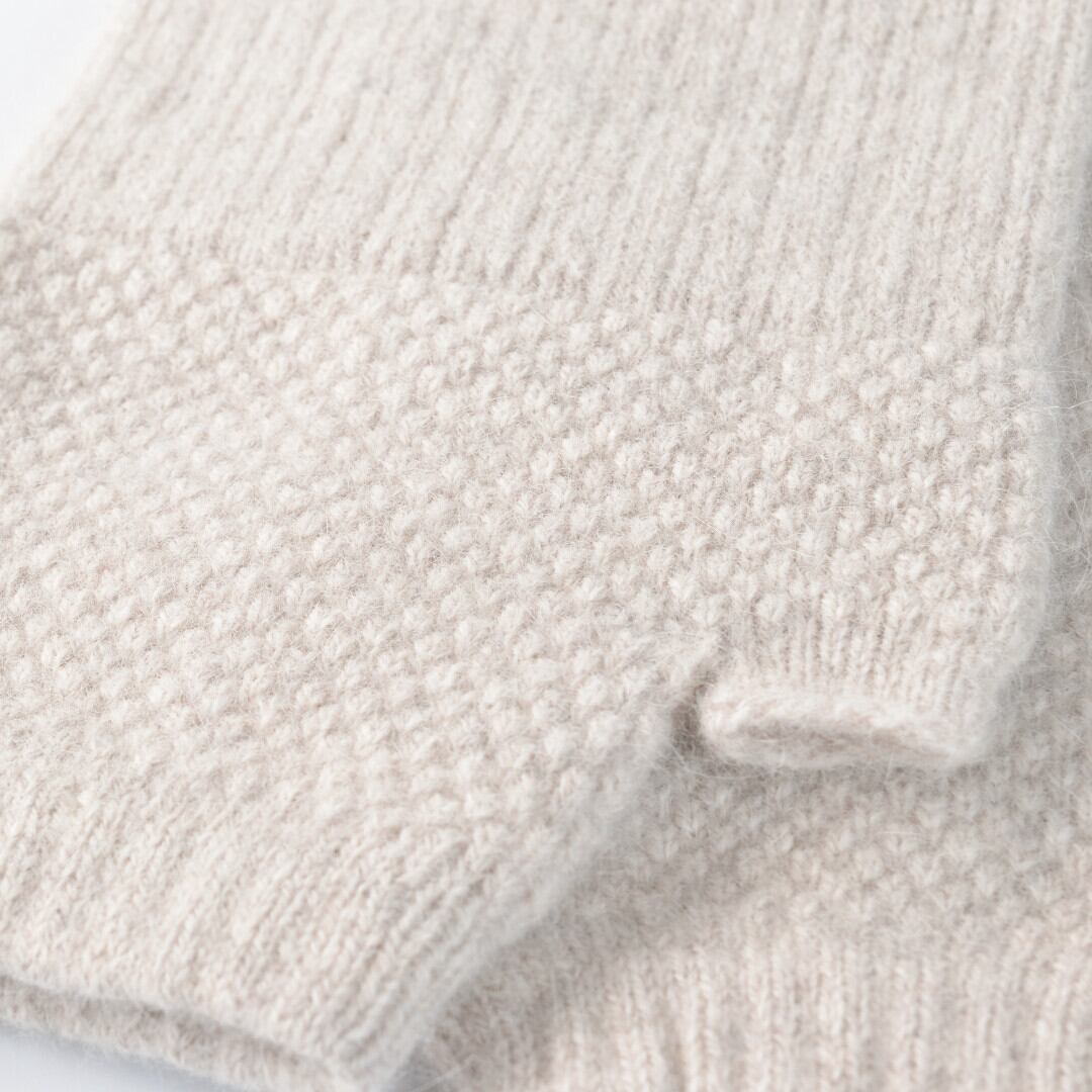 GLEN GORDON グレンゴードン ラム・アンゴラウール ニットミトン