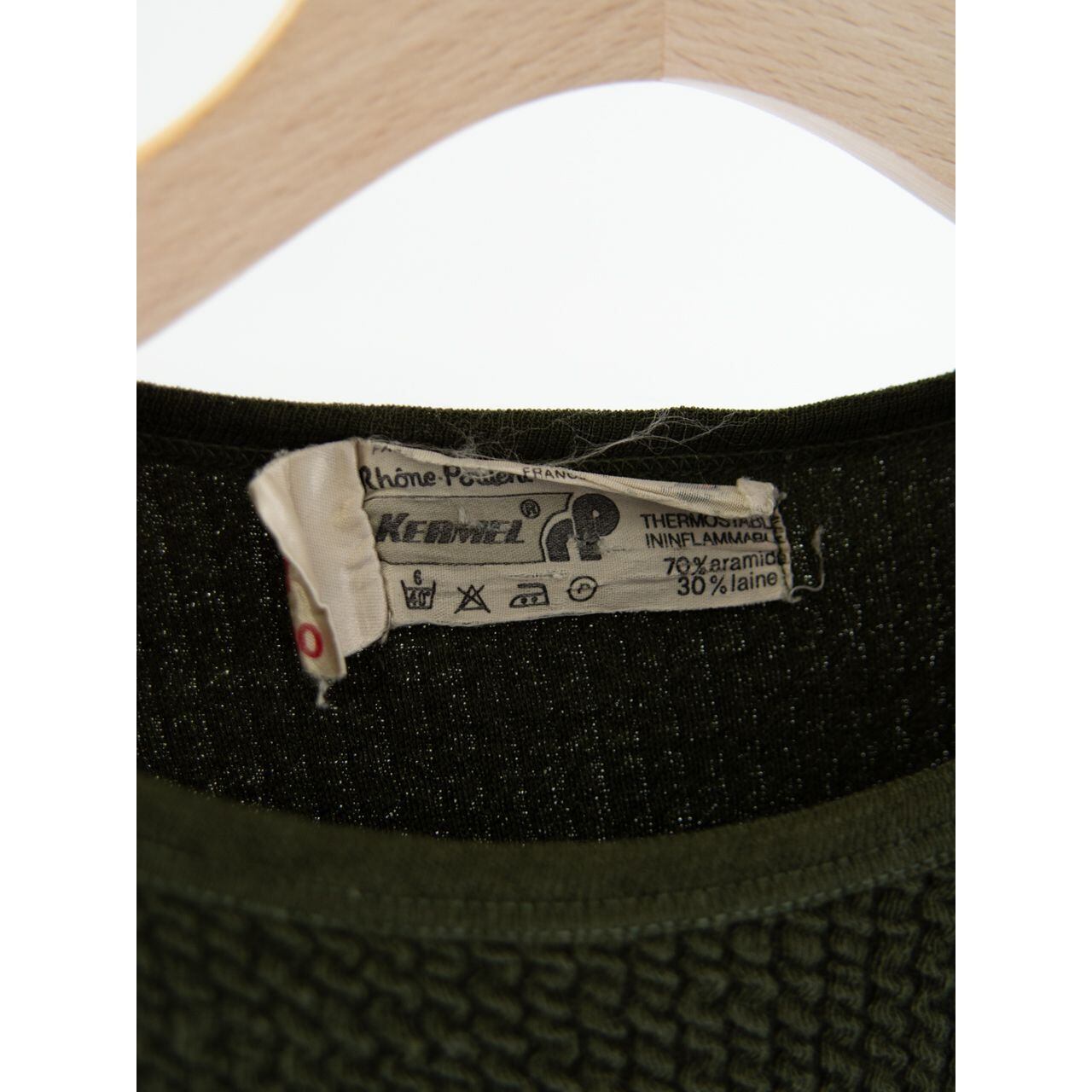 【Euro Military】80's Aramide-Wool Shirt（軍物 アラミドウールシャツ カットソー）