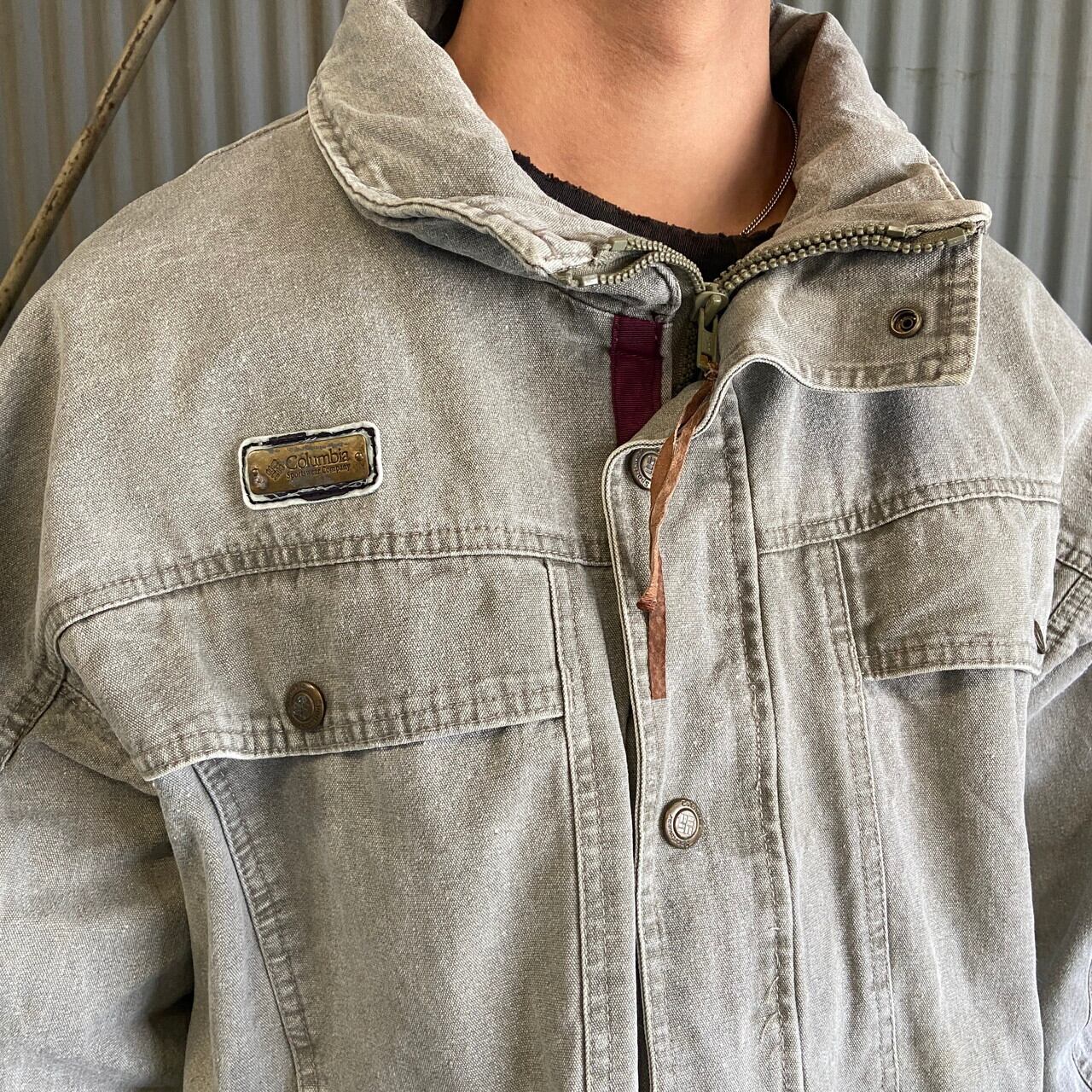 ビッグサイズ 90年代 Columbia コロンビア Radial Sleeve ハイネック