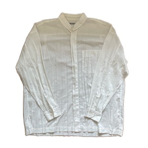 【90s〜00s】ISSEY MIYAKE MEN プリーツスタンドカラーシャツ