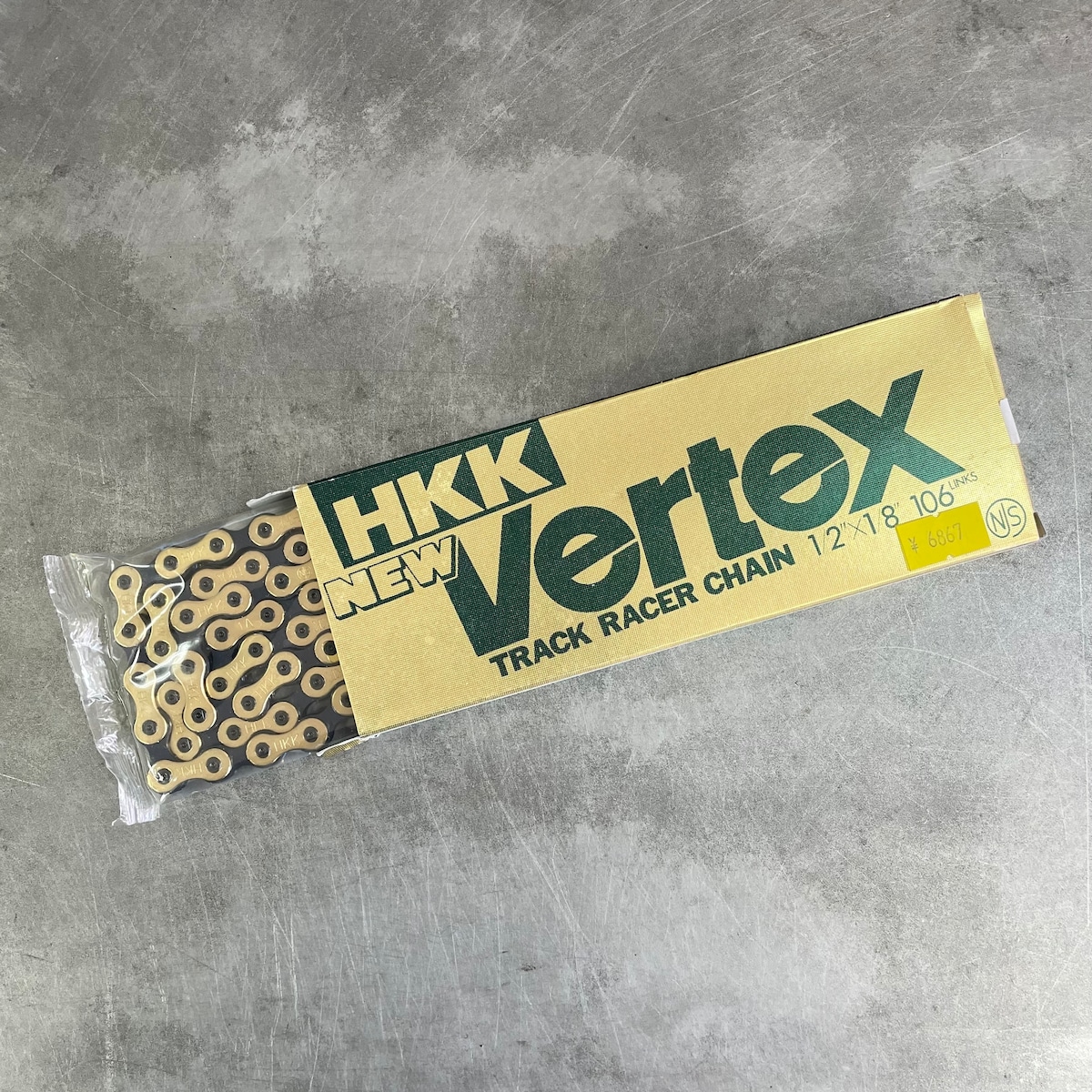 HKK NEW VERTEX TRACK CHAIN (Gold) 自転車屋B ONLINE STORE