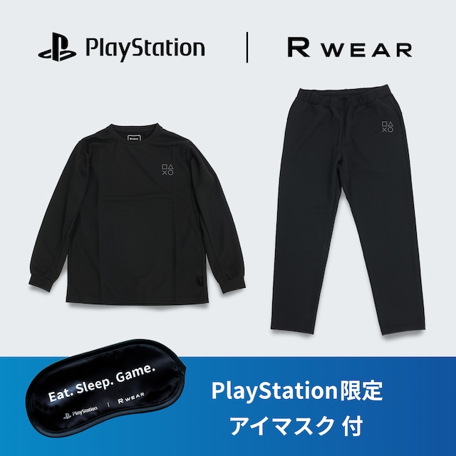 R WEAR Relaxing Mesh シリーズ リカバリーロングスリーブ・ロングパンツセット PlayStation R WEAR Relaxing Mesh シリーズ リカバリーロングスリーブ・ロングパンツセット PlayStation