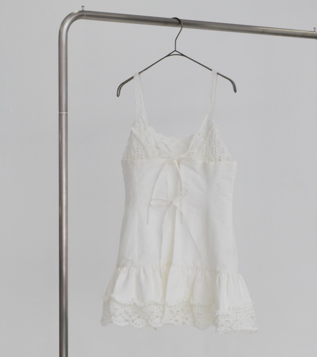 Crochet docking OP・C/#white