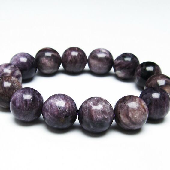 チャロアイト ブレスレット 16mm 一点物 111-32125