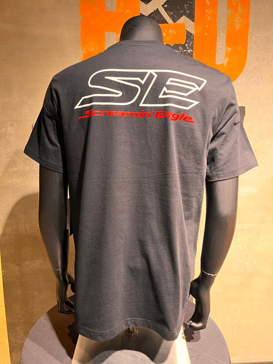 ハーレー 半袖 Tシャツ ファクトリー レーシング ジョニー（ブラック