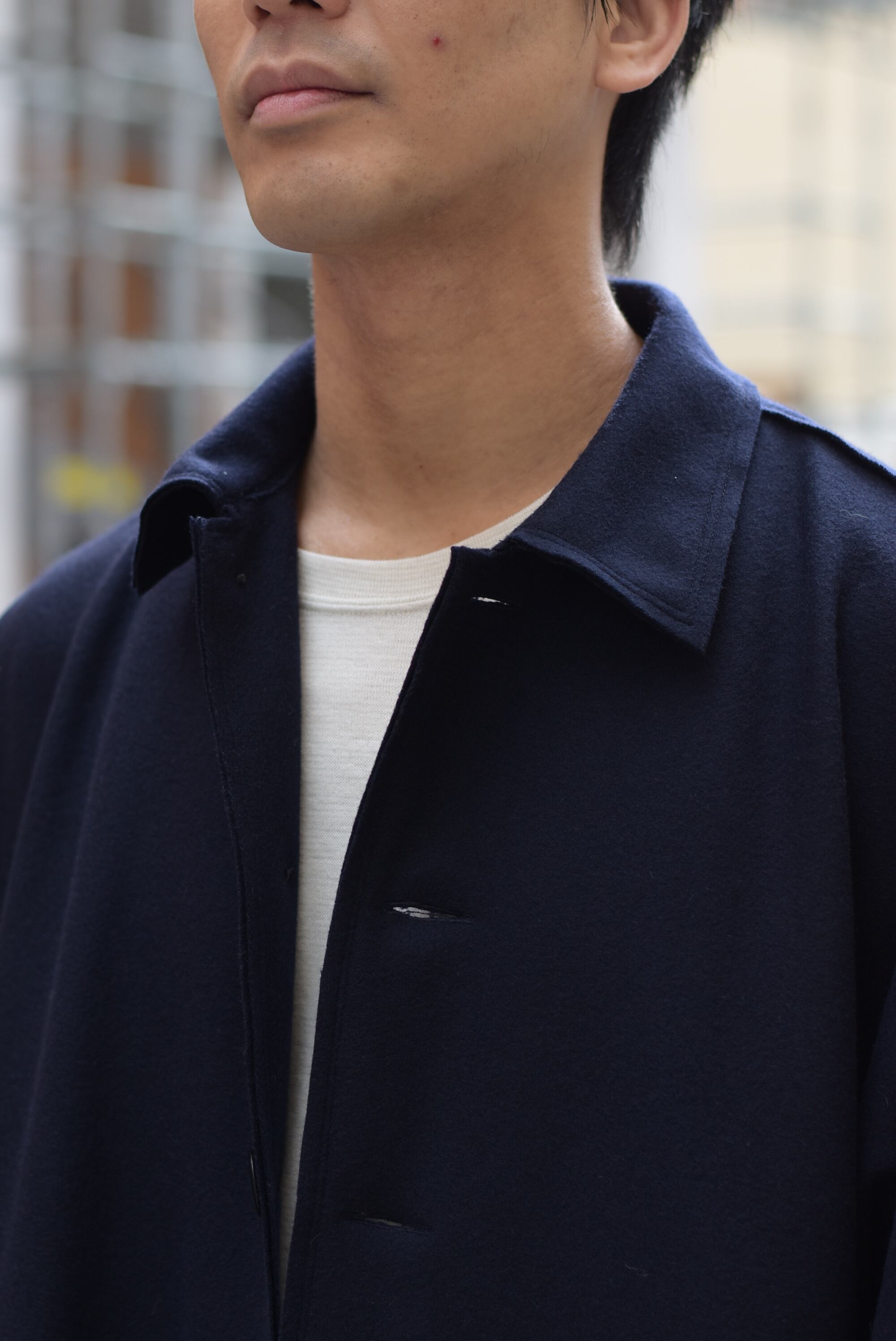 maillot】mature melton lots coat | theater(シアター)