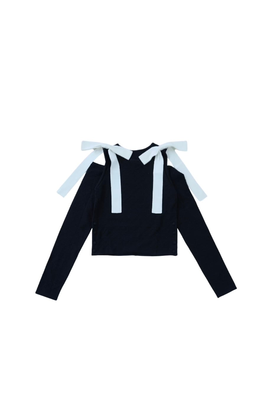 twinkle frill hoodie tops〈black〉 | PRIMAVELY