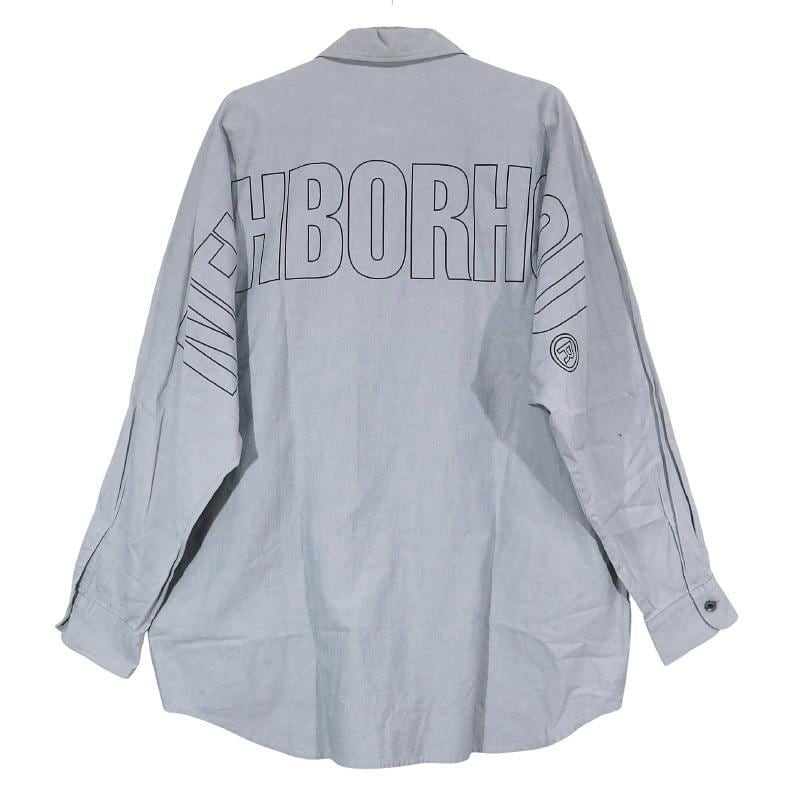 NEIGHBORHOOD ネイバーフッド 23AW HALF ZIP PULLOVER SHIRT LS