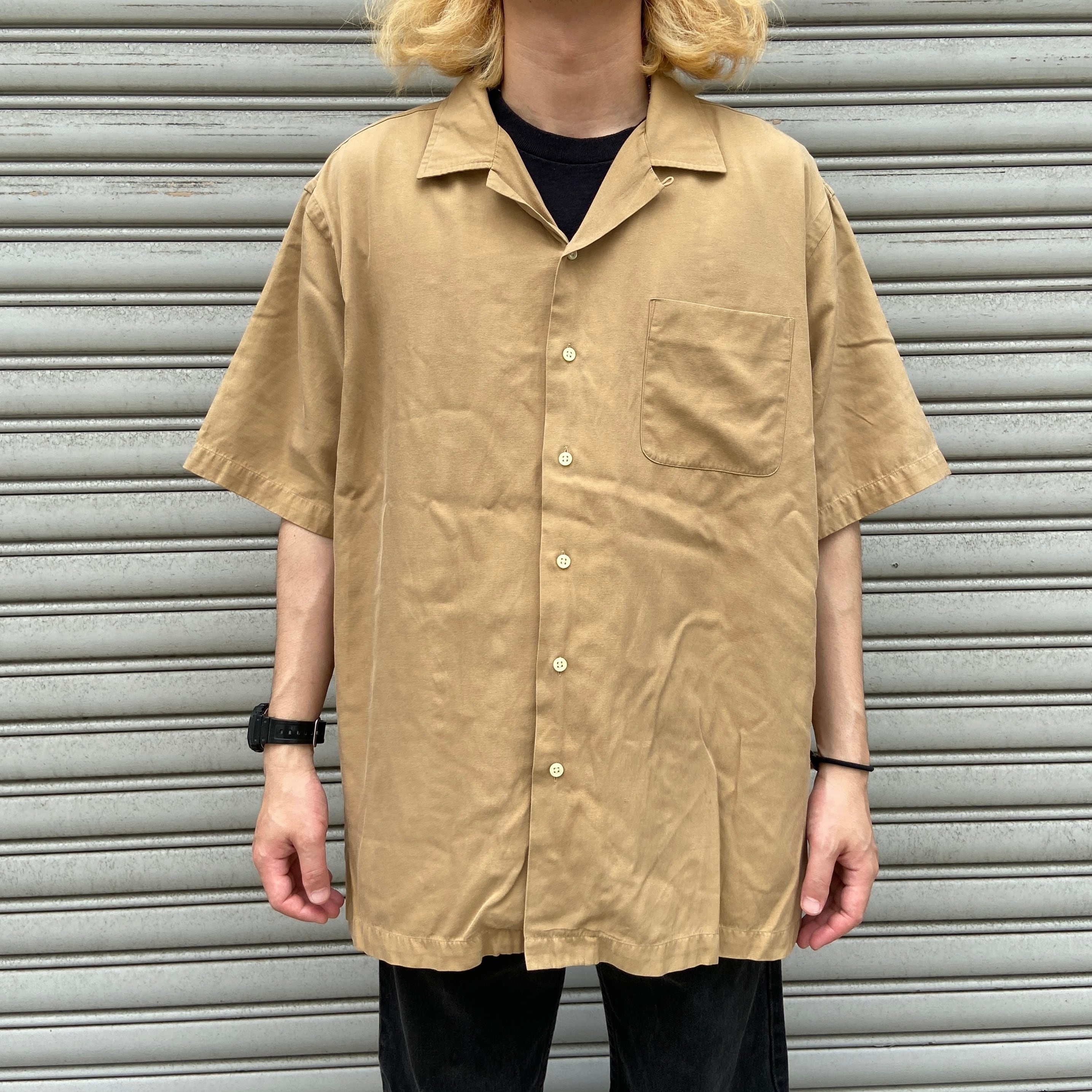 Ralph lauren CALDWELL オープンカラーシャツ シルク | 古着屋 Uan 