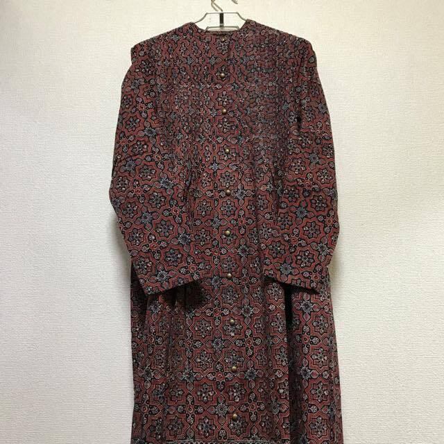 マライカ アジャラクプリントロングブラウス | のんき屋＠大阪富田林