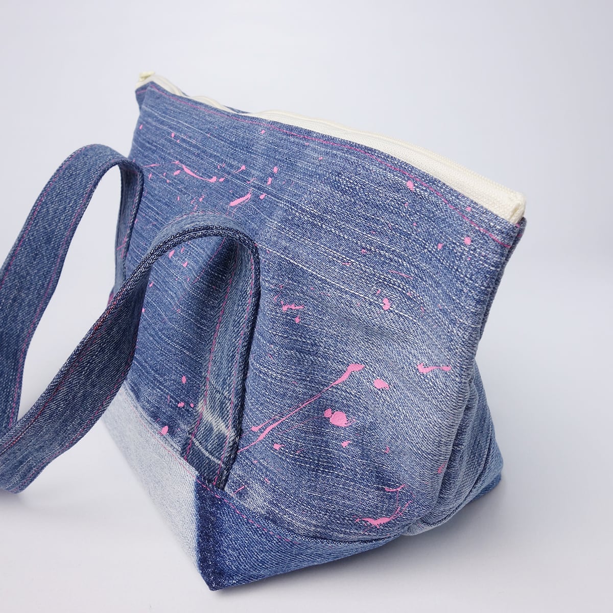 【A4収納可能】lunch box 3way bag／デニムリメイク 楽天市場】【100円クーポン有】コレは使える!便利BOX デニム柄