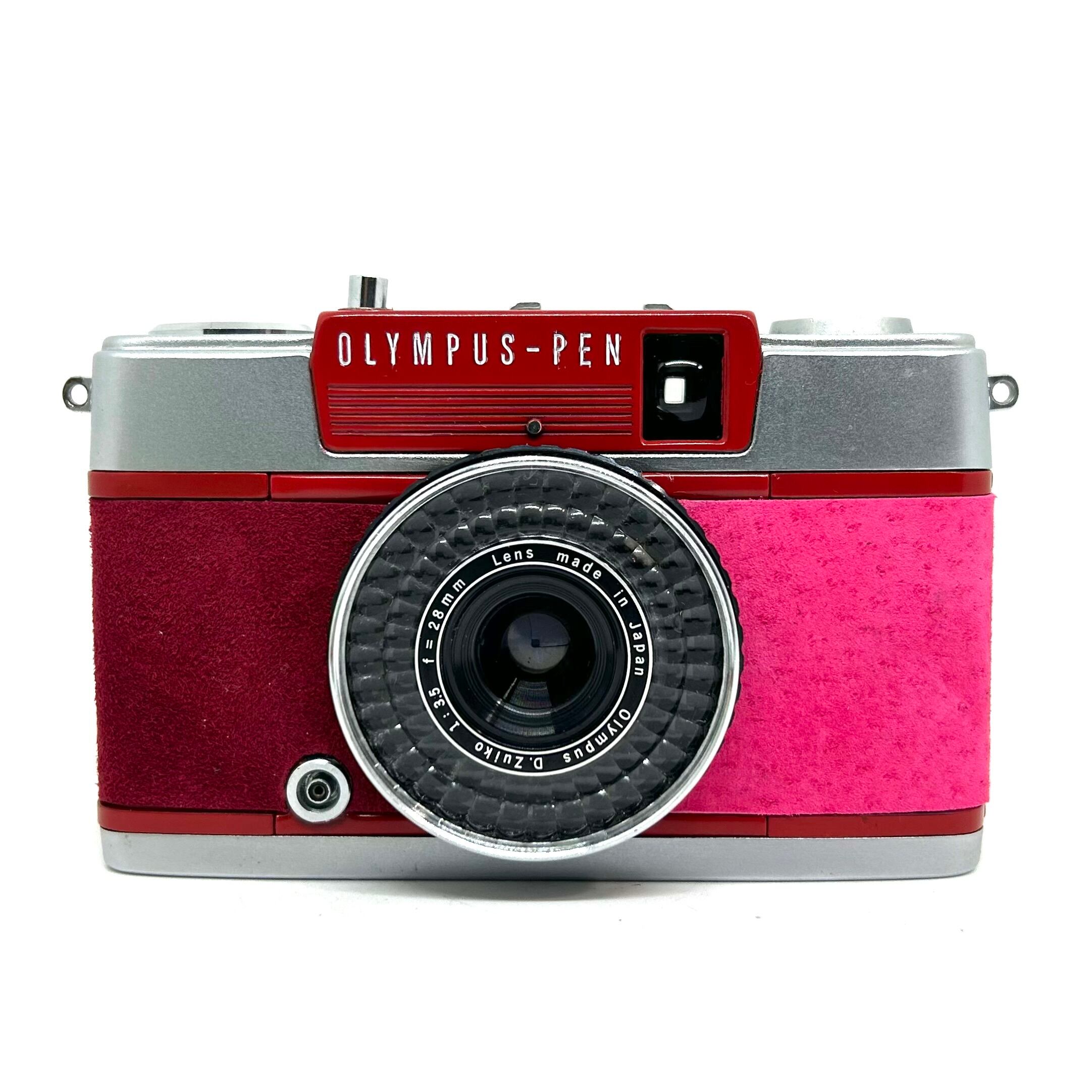 OLYMPUS PEN EE 赤ベロ/シャッター確認済み#367 オリンパス PEN EEシリーズの検品方法｜フィルムカメラ修理のアクアカメラ