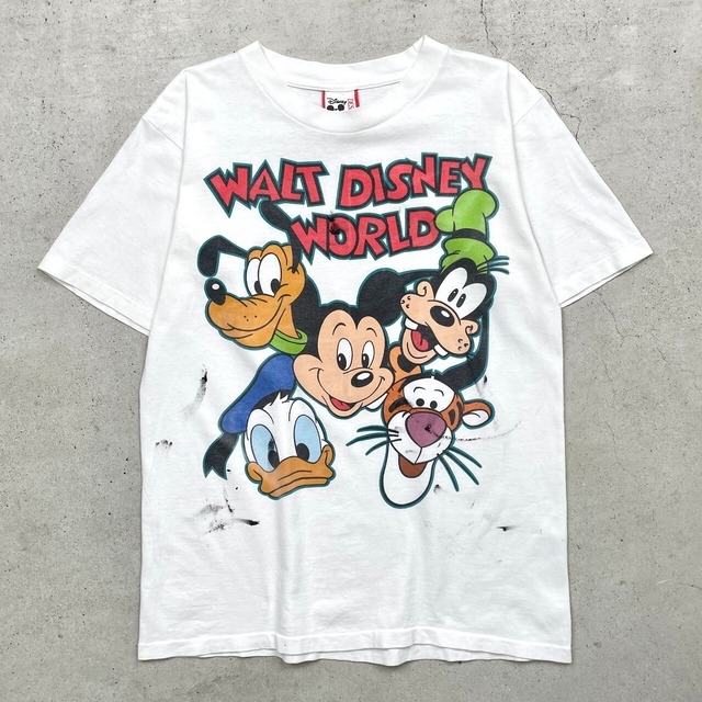 90年代 USA製 Walt Disney World ウォルトディズニーワールド ミッキー 