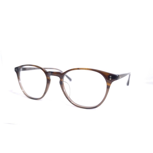 【OLIVER PEOPLES】ウエリントンセルフレーム　デミダークブラウン