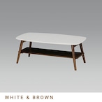【幅105】センターテーブル テーブル 机 ローテーブル 折り畳み式 (全4色)