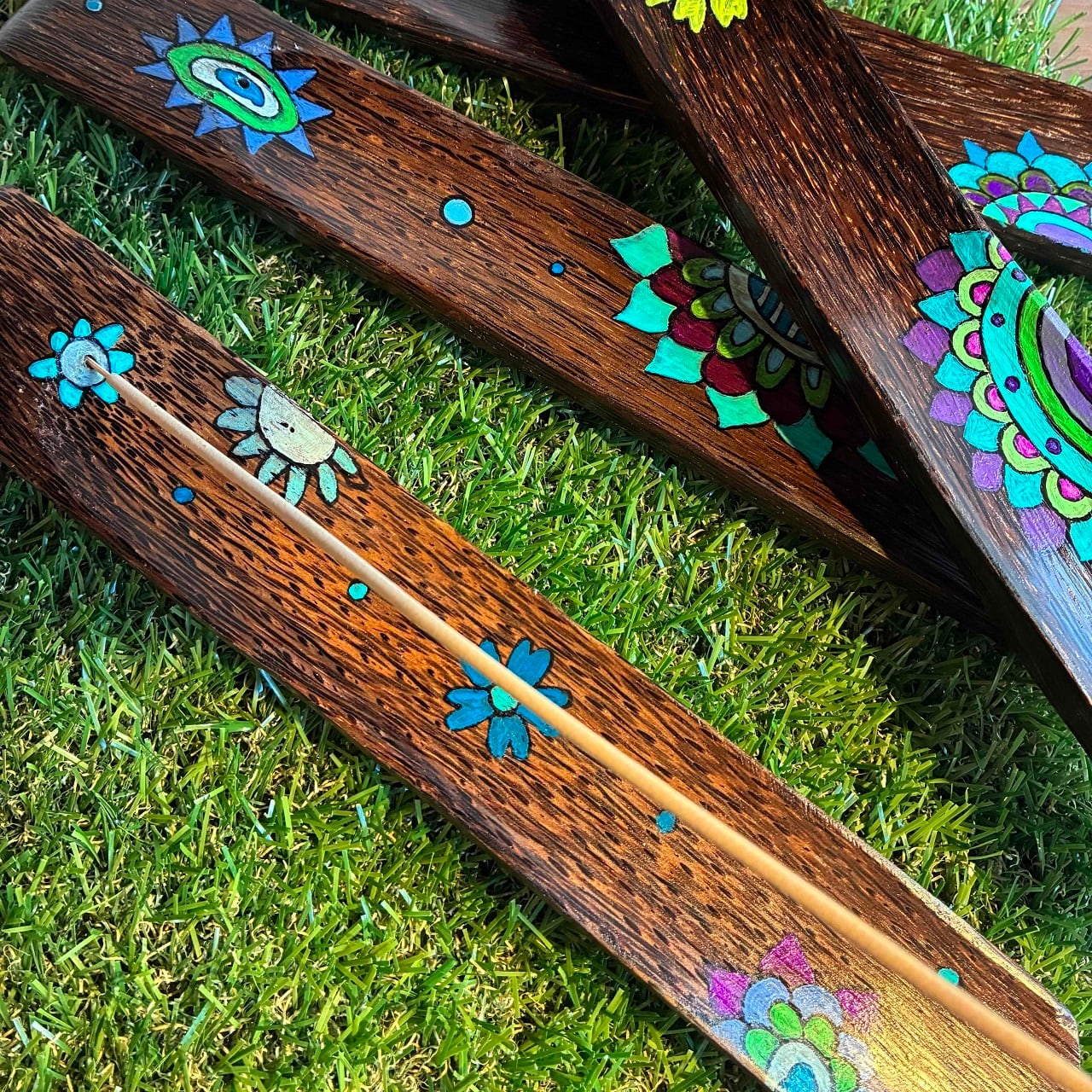 Jepun Bali 曼荼羅お香立て (ロングタイプ)_A