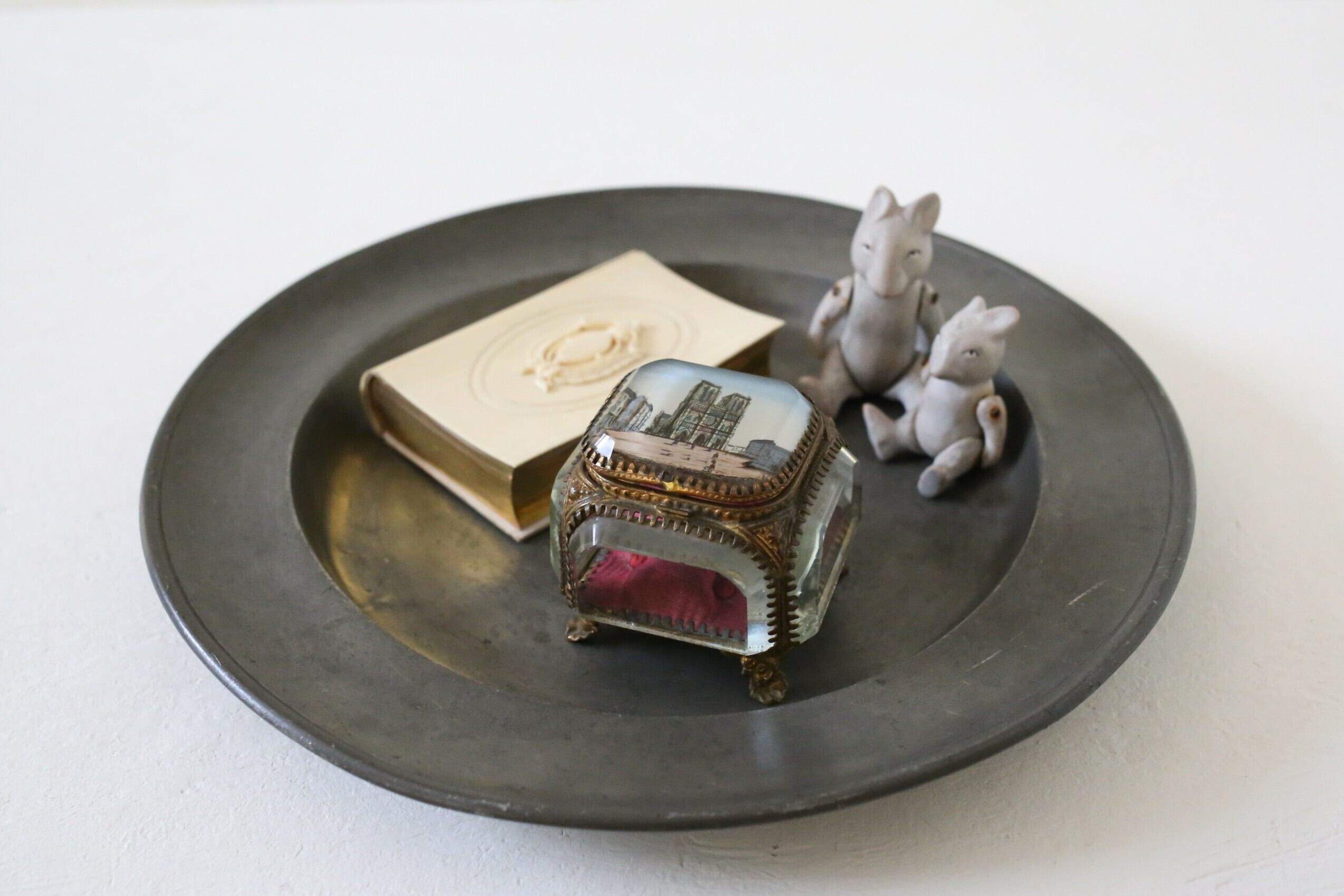 フランス アンティーク ジュエリーボックス 『ノートルダム大聖堂』 N-06342