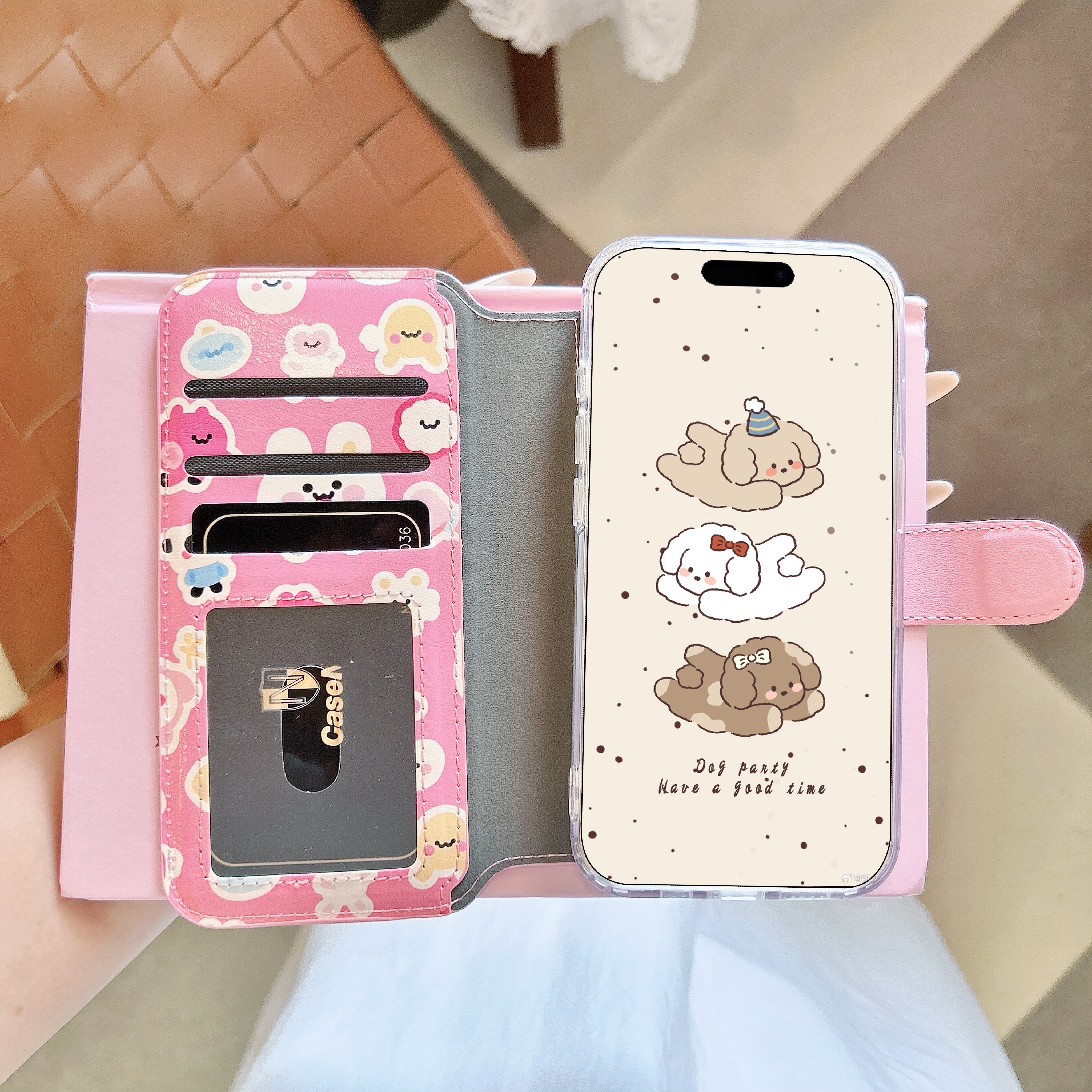 マグネット式 iPhone手帳型ケース 可愛い iPhone 17 16 15 14 13