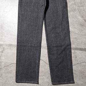 34×34 Levi’s 501-0658 93年 先染めブラックデニムパンツ リーバイス