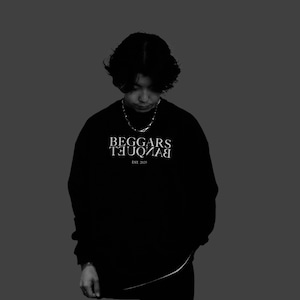 Long Sleeve Big T-shirt -Reverse Logo-