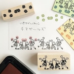 にぎやかしはんこ　チアガールズ