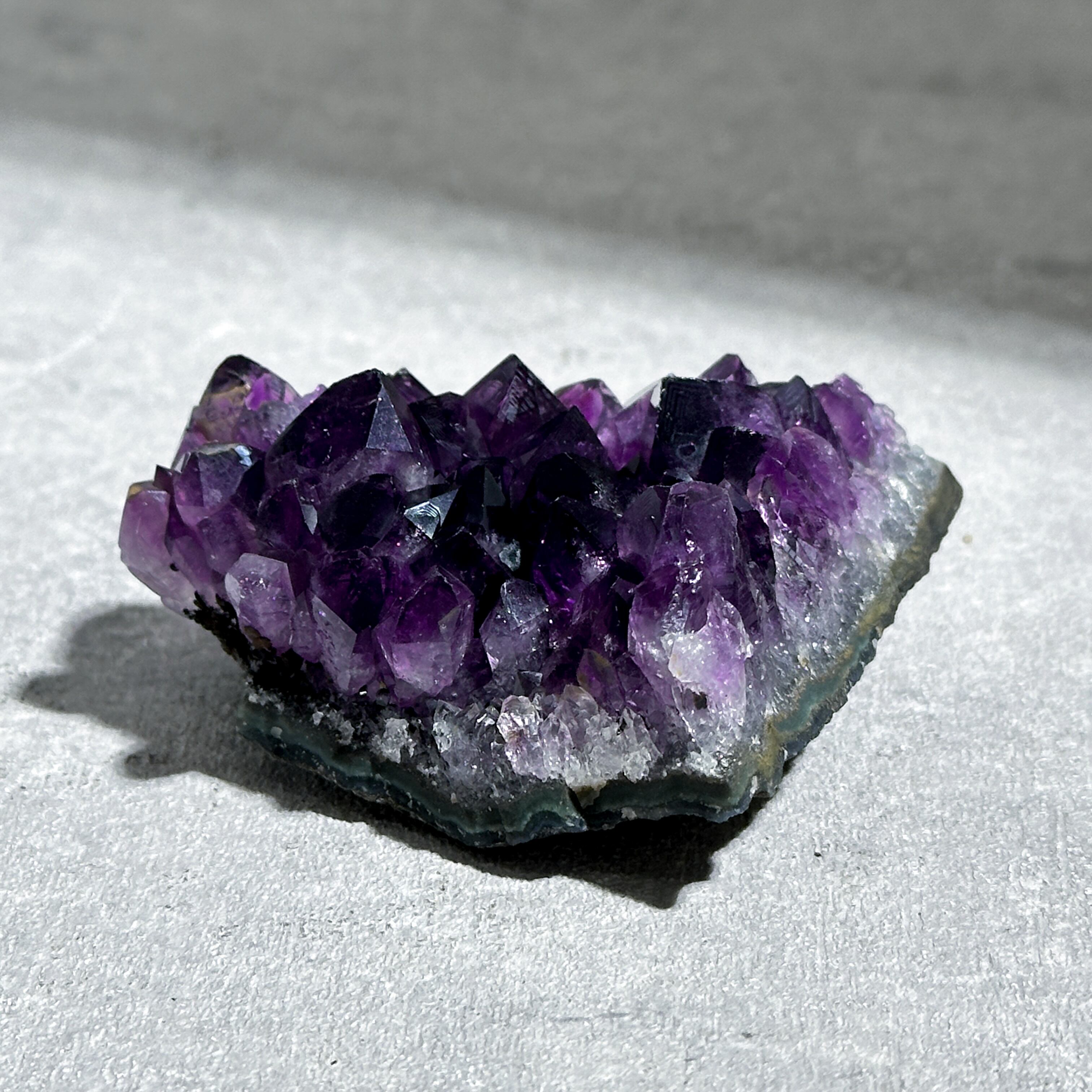 高品質】天使の指紋◎ウルグアイ産アメジスト 原石74◇ Amethyst