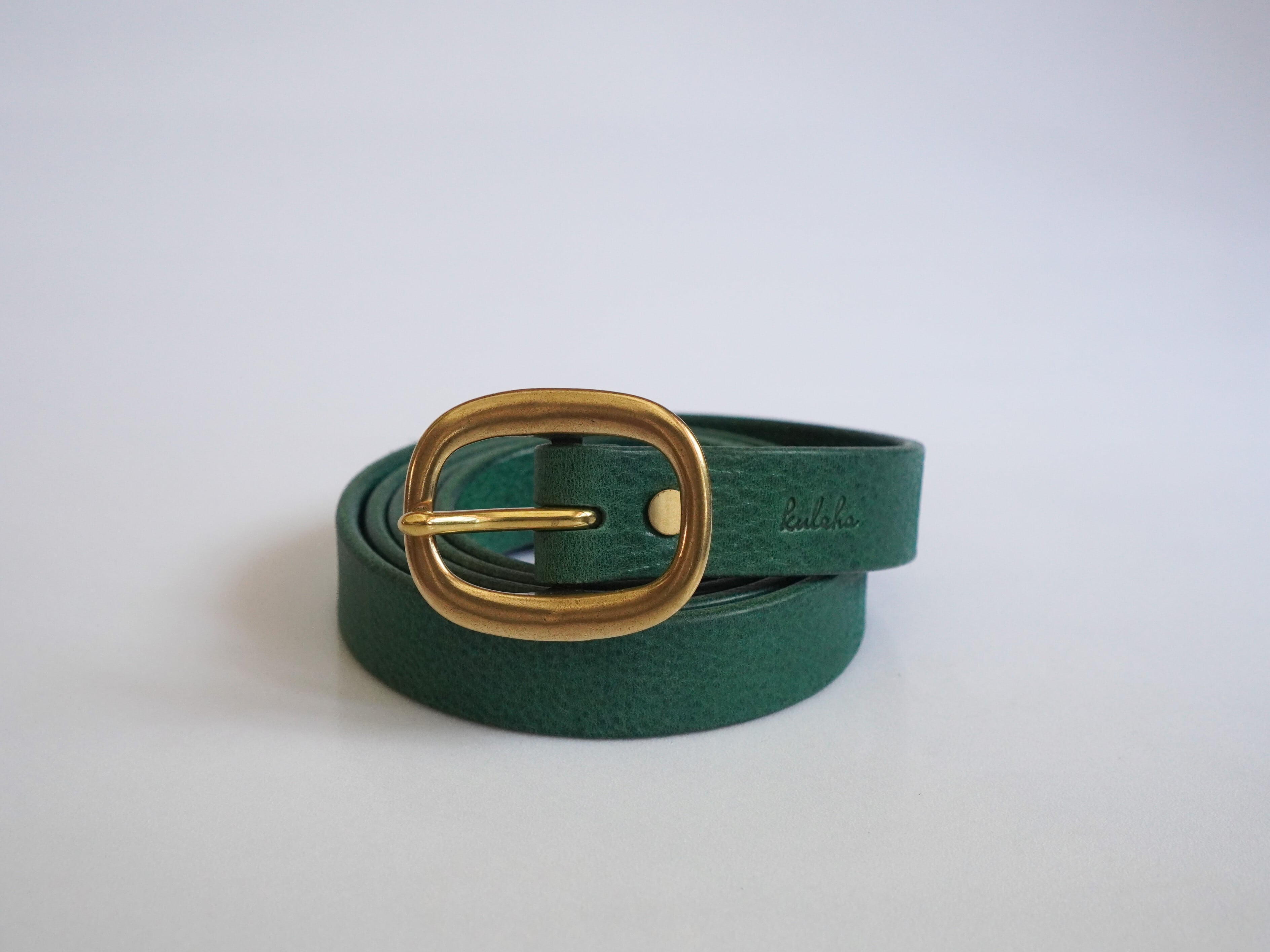 4週納期】【マロッシGreen】2.4cmベルト | kuleha