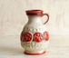 西ドイツ製 ヴィンテージ U Keramik 陶器の花瓶 Fat Lava 花器 一輪挿し ミッドセンチュリー期 フラワーベース アンティーク ig2432