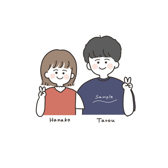 似顔絵イラスト Peppoko 似顔絵イラスト Peppoko