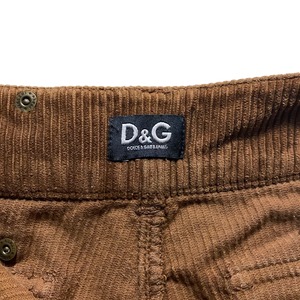 D&G corduroy work pants
