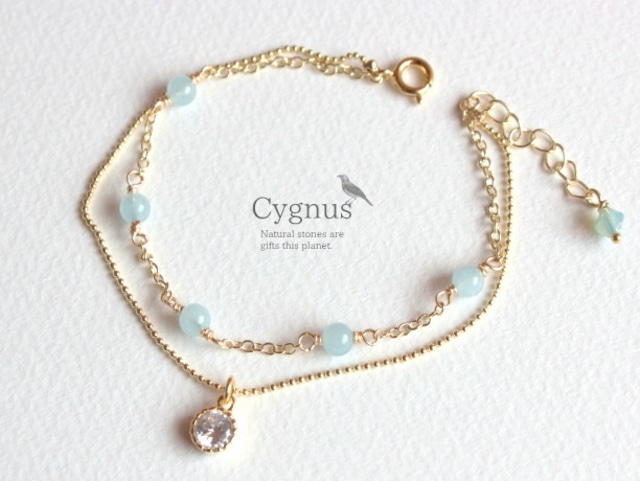 cygnus/アクアマリンAAA-　3月誕生石