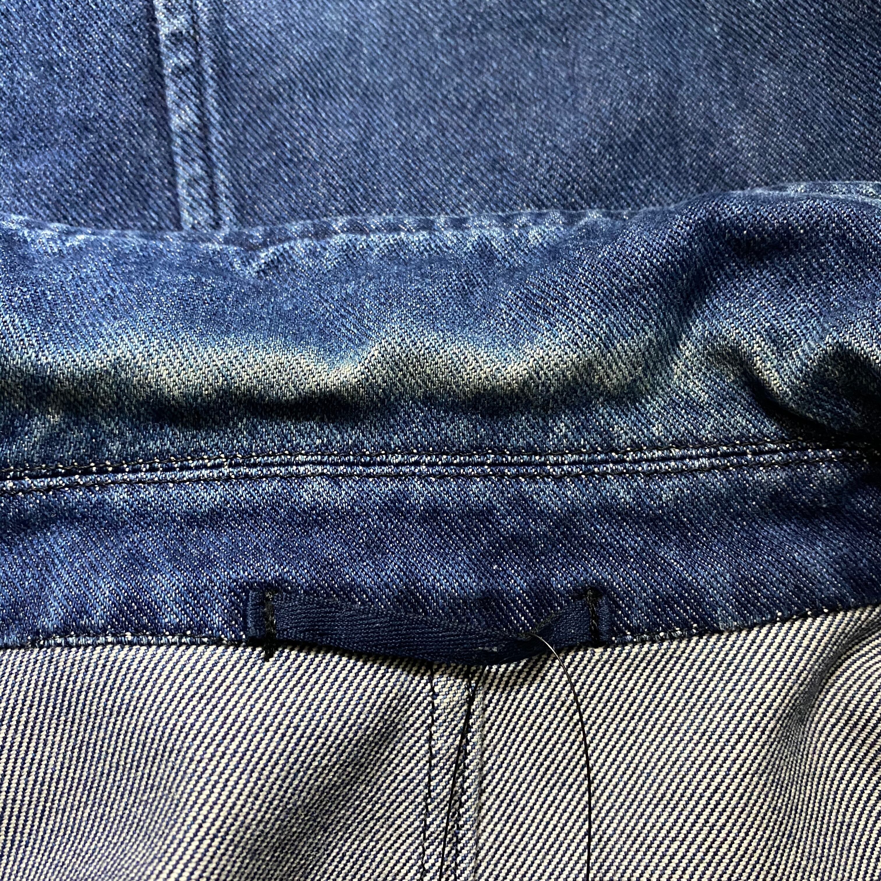 1991's COMME DES GARCONS HOMME PLUS docking denim jacket | NOIR ONLINE