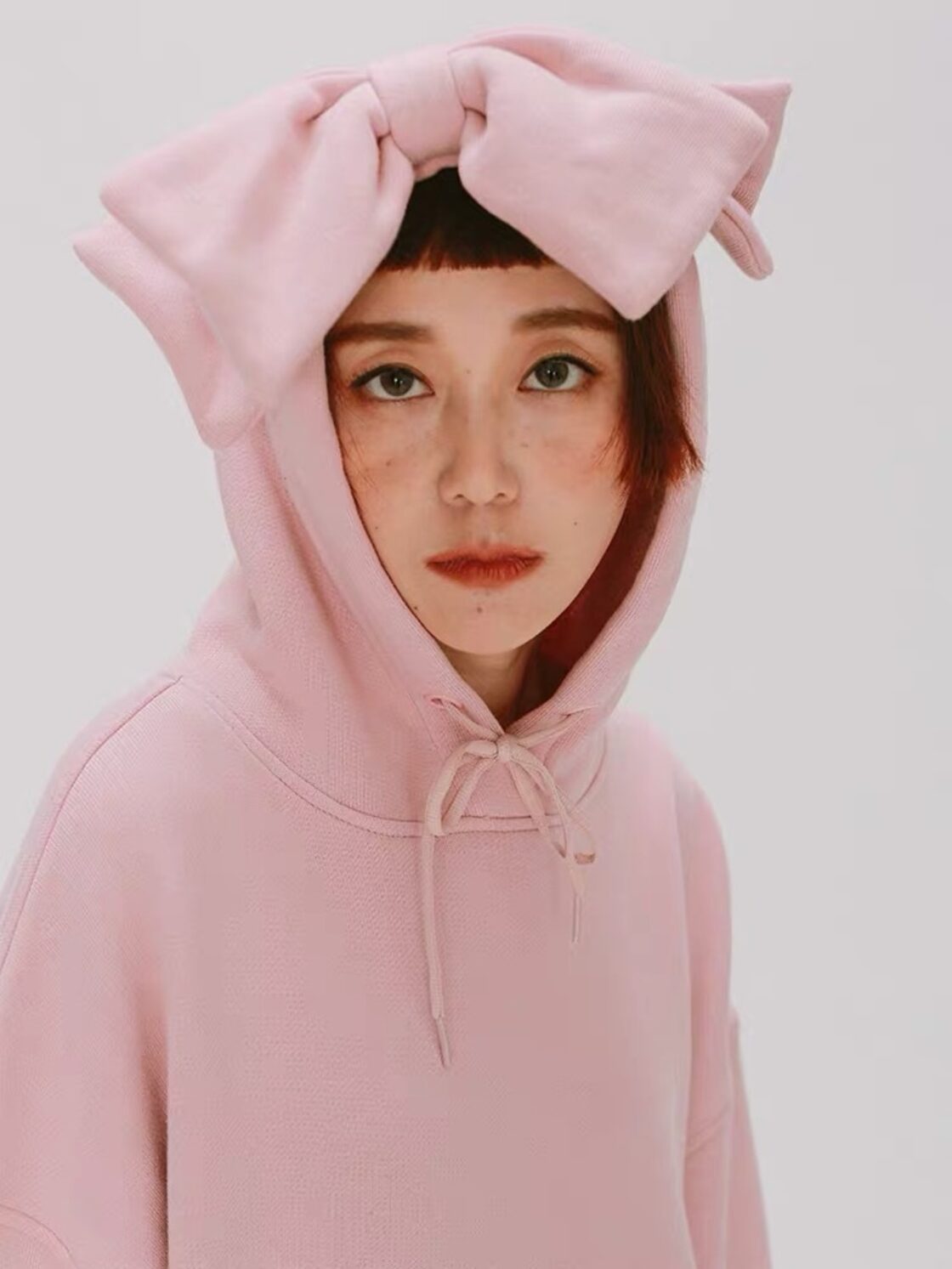 FACETASM 超ビッグパーカー 薄ピンク フリーサイズ（スーパービッグな  