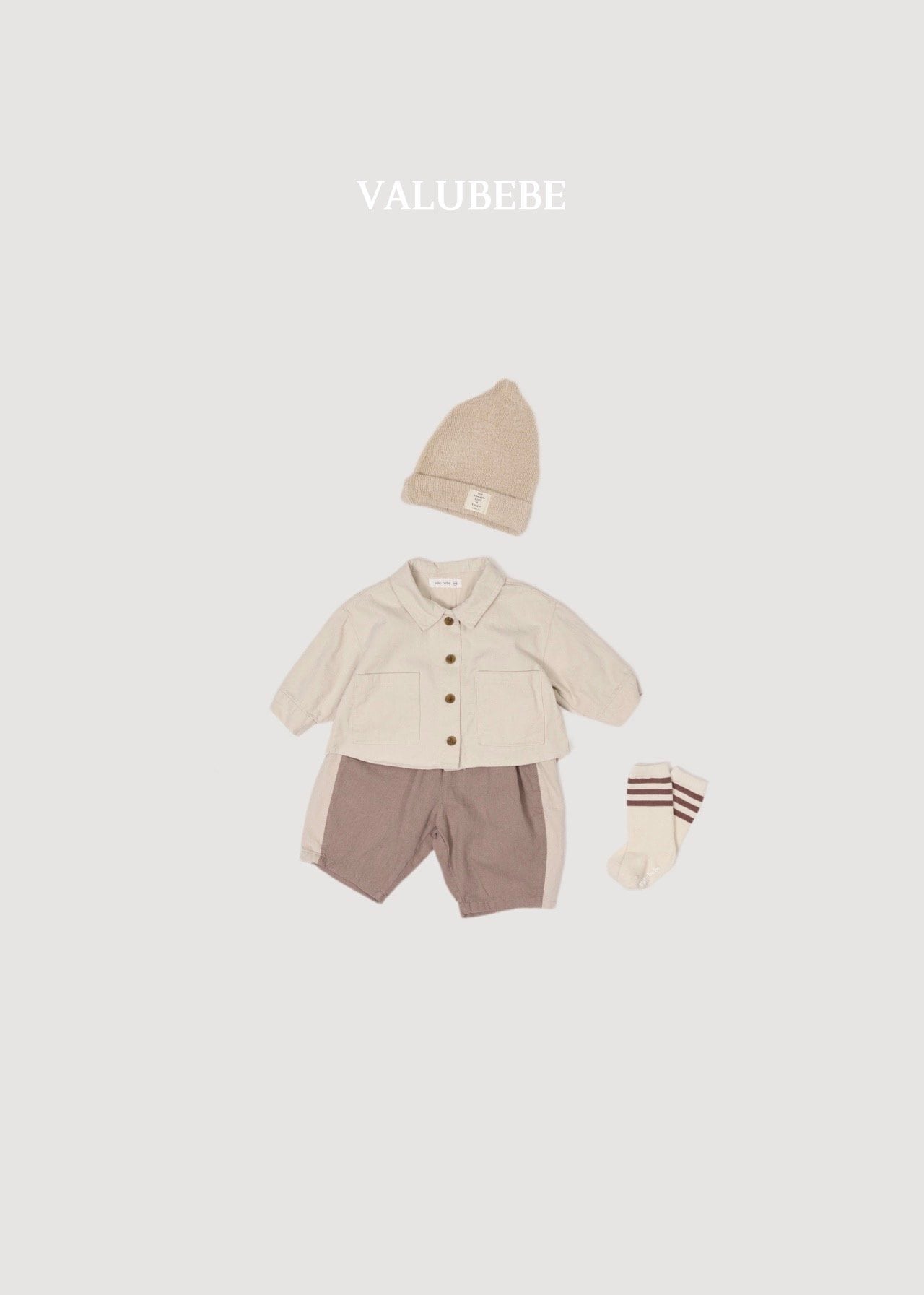 送料無料【予約】/ ラビー配色パンツ / valubebe