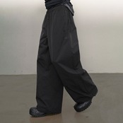 ナイロンライク ワイドパンツ R5004