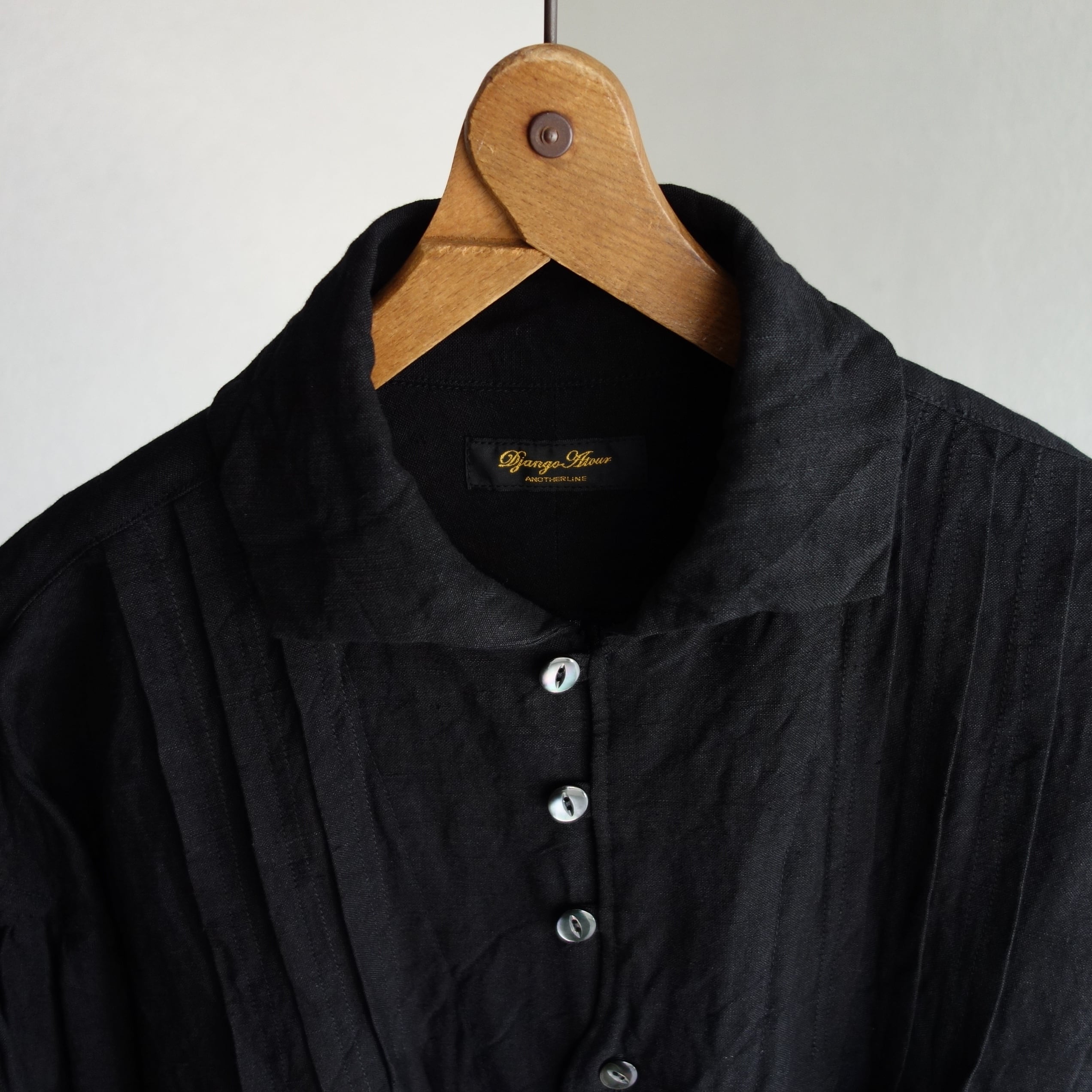 frenchvictorians jardinier shirt 2026 / black
