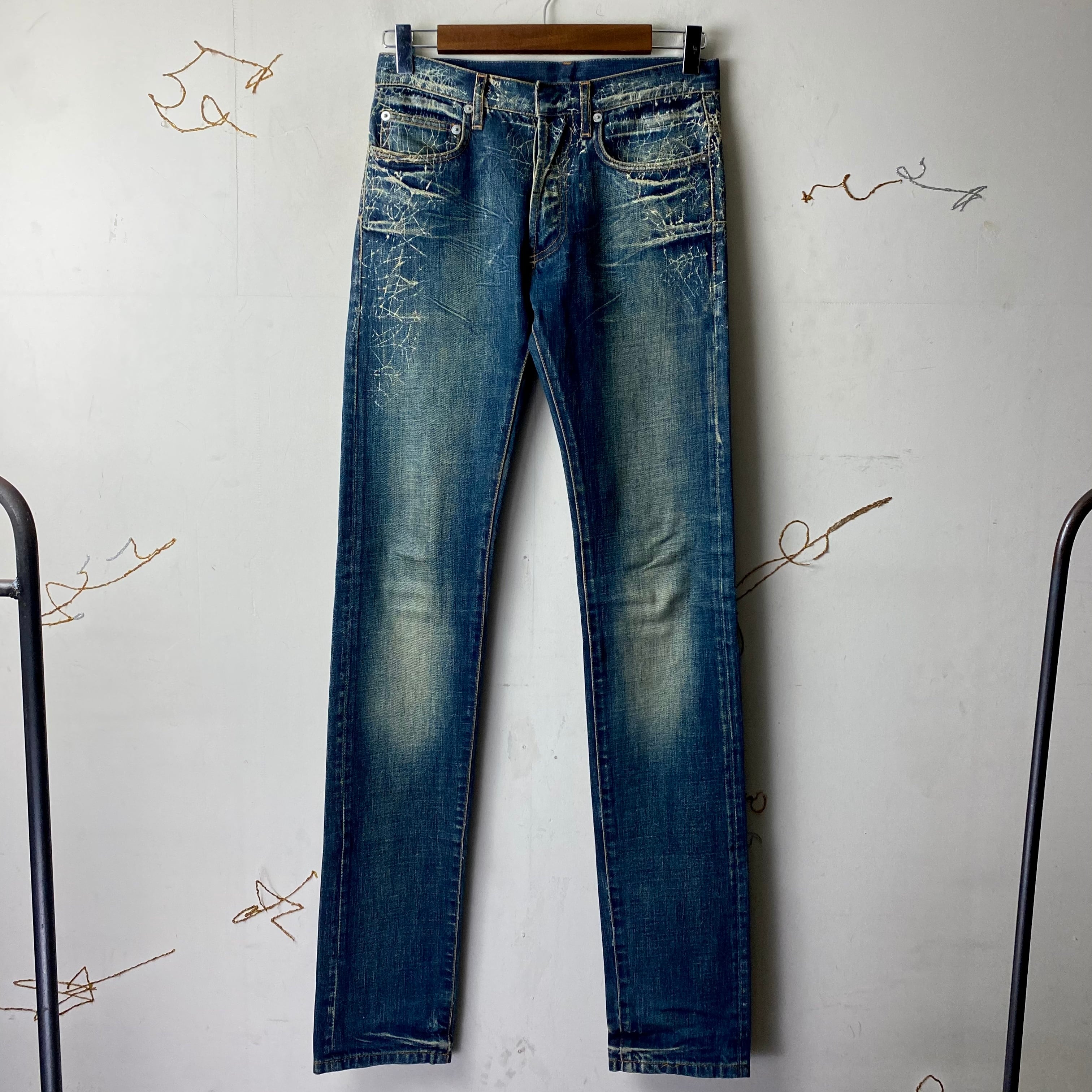 2007SS DIOR HOMME denim skinny pants “spider” | NOIR ONLINE