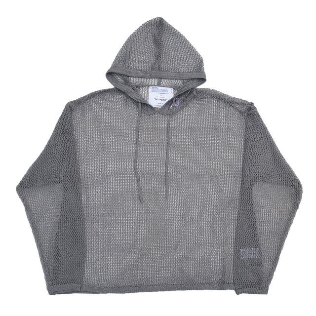 DAIRIKU 24SS "Romeo" Chain Hoodie Knit (Silver)