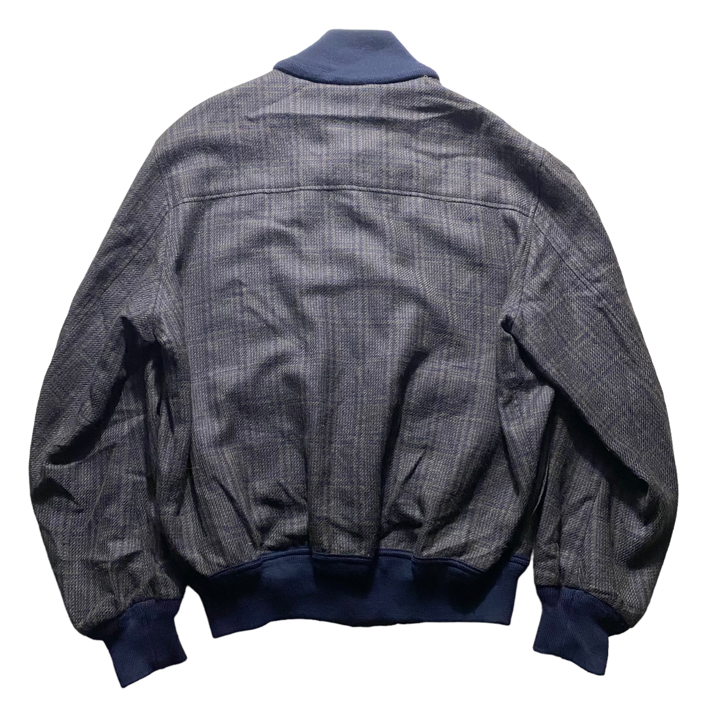 VALSTAR alpaca × silk blouson | NOIR ONLINE