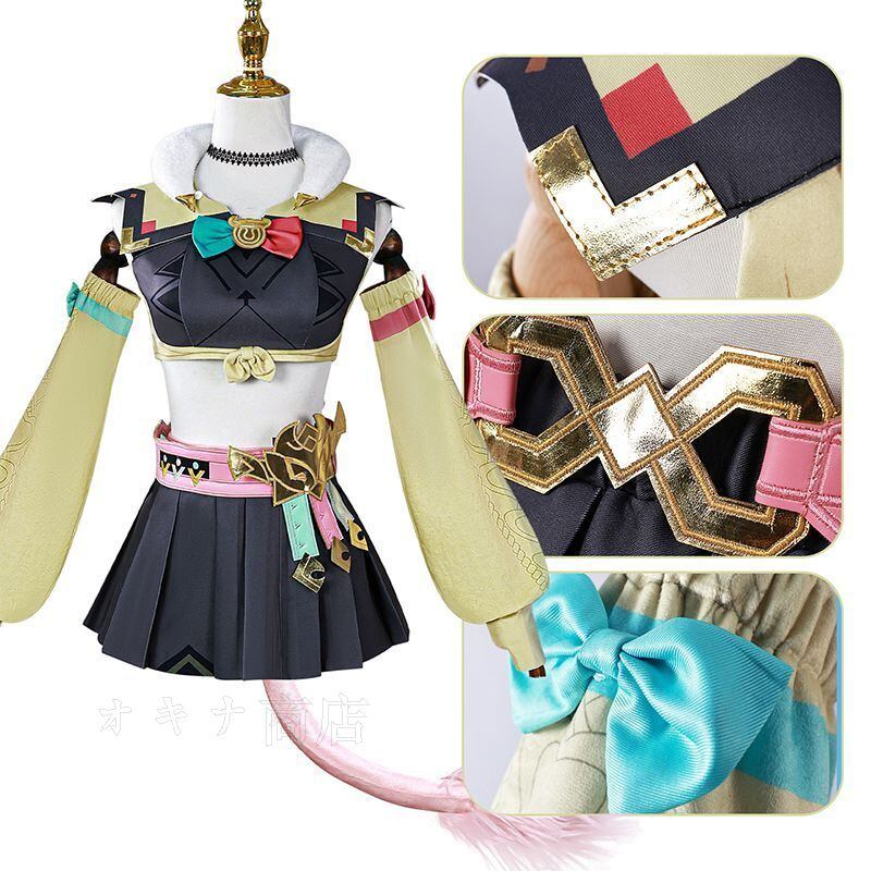 原神 ヴァレサ Varesa コスプレ衣装 同人服 『全アクセサリー、小物