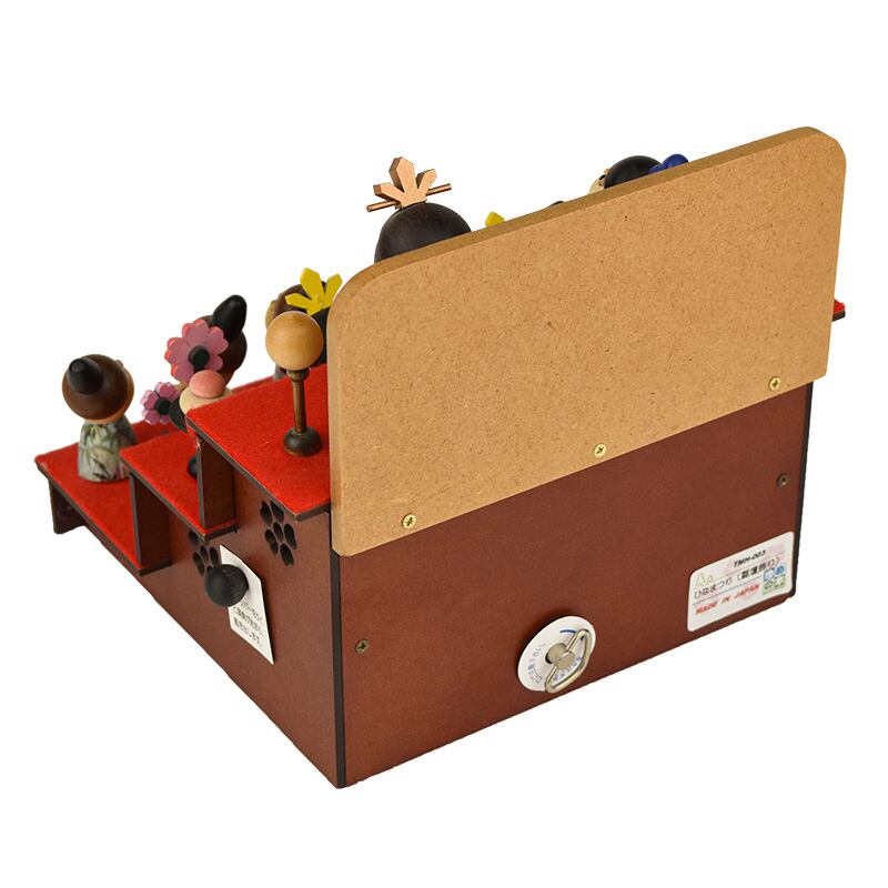 雛人形　ひな祭り　オルゴール 雛人形 ♡ひな祭り♡オルゴール・光るぼんぼり・ケース付き 雛人形