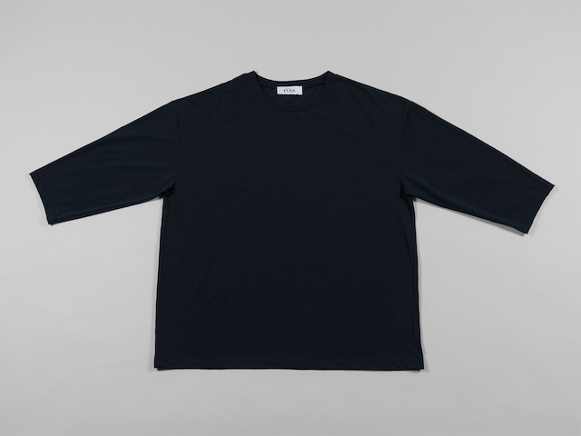 Sheer Big Long Sleeve / Navy