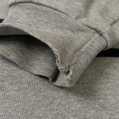 CANTERBURY OF NEW ZEALAND カンタベリー ボーダー 長袖 ラガーシャツ ポロシャツ M/グレー×ネイビー メンズ