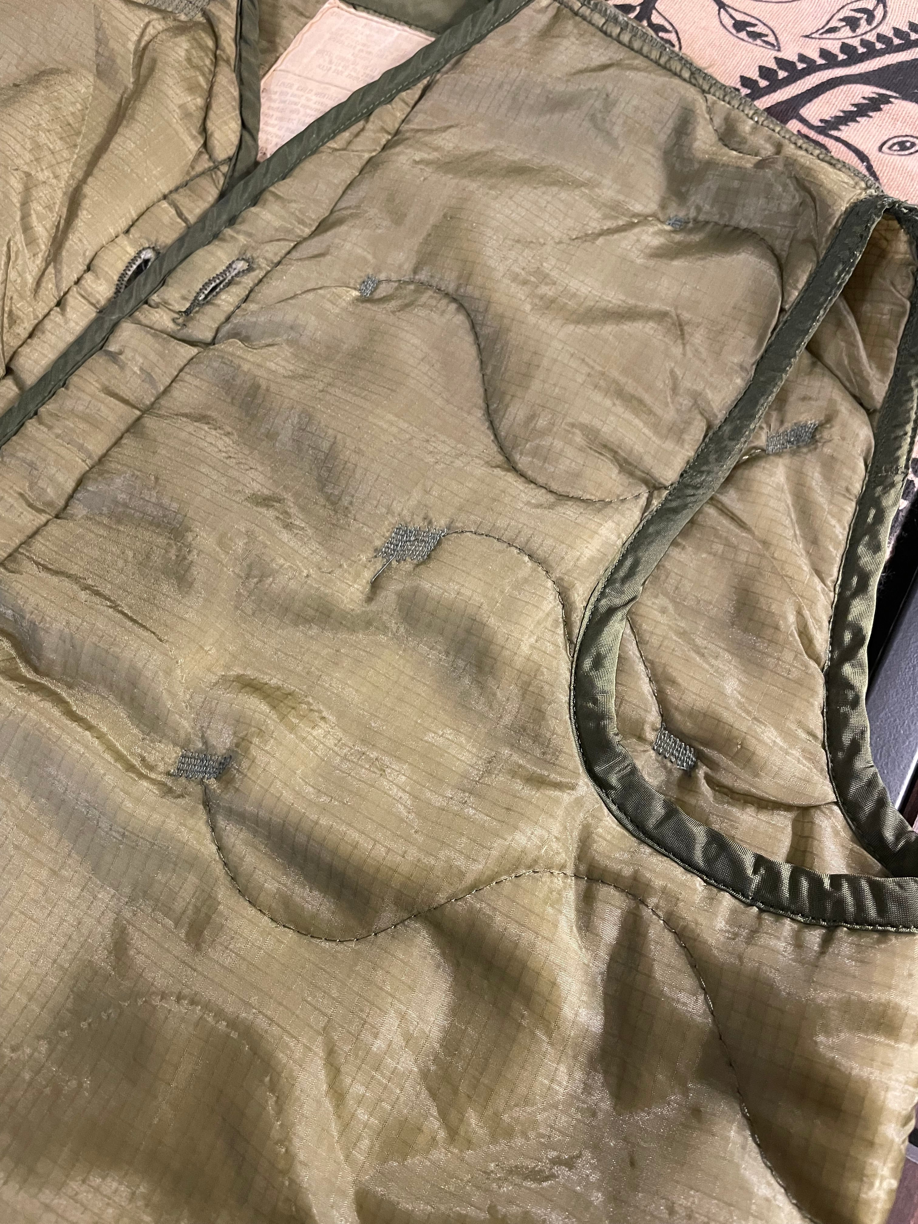US Army Military / M65 LINER VEST / REMAKE | Faraway -used clothing-