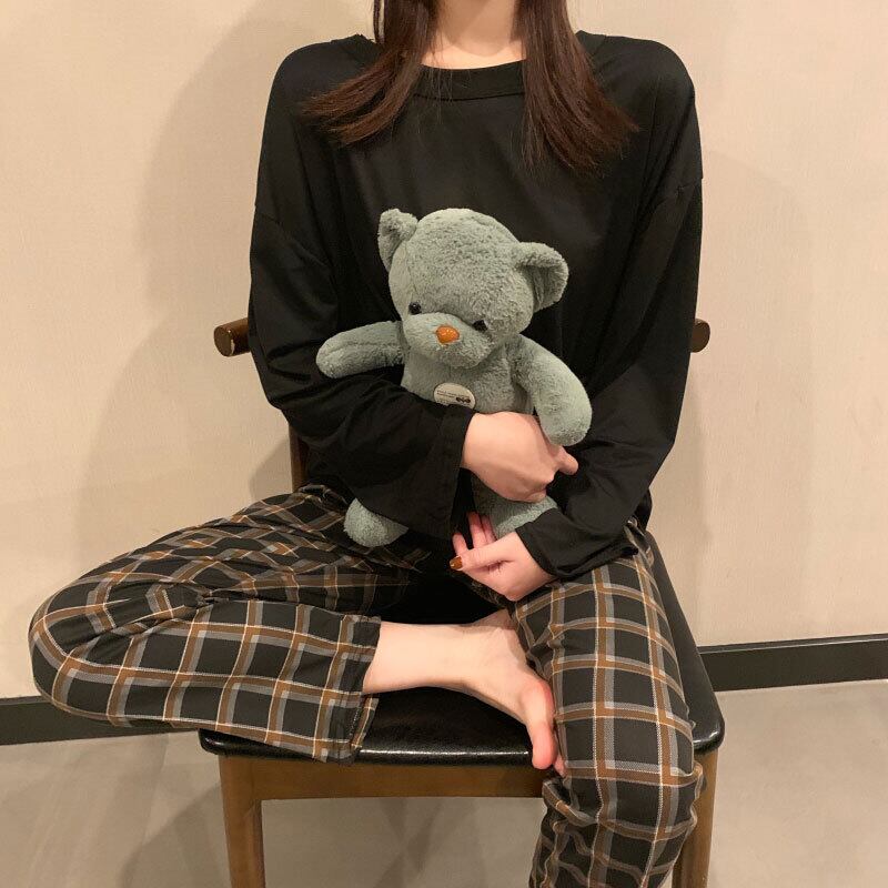 レディーススプリングオータムルーズスタイル ロング 大人ガーリー スウィート キュート カジュアル 春物 秋物 萌量不足69911933072