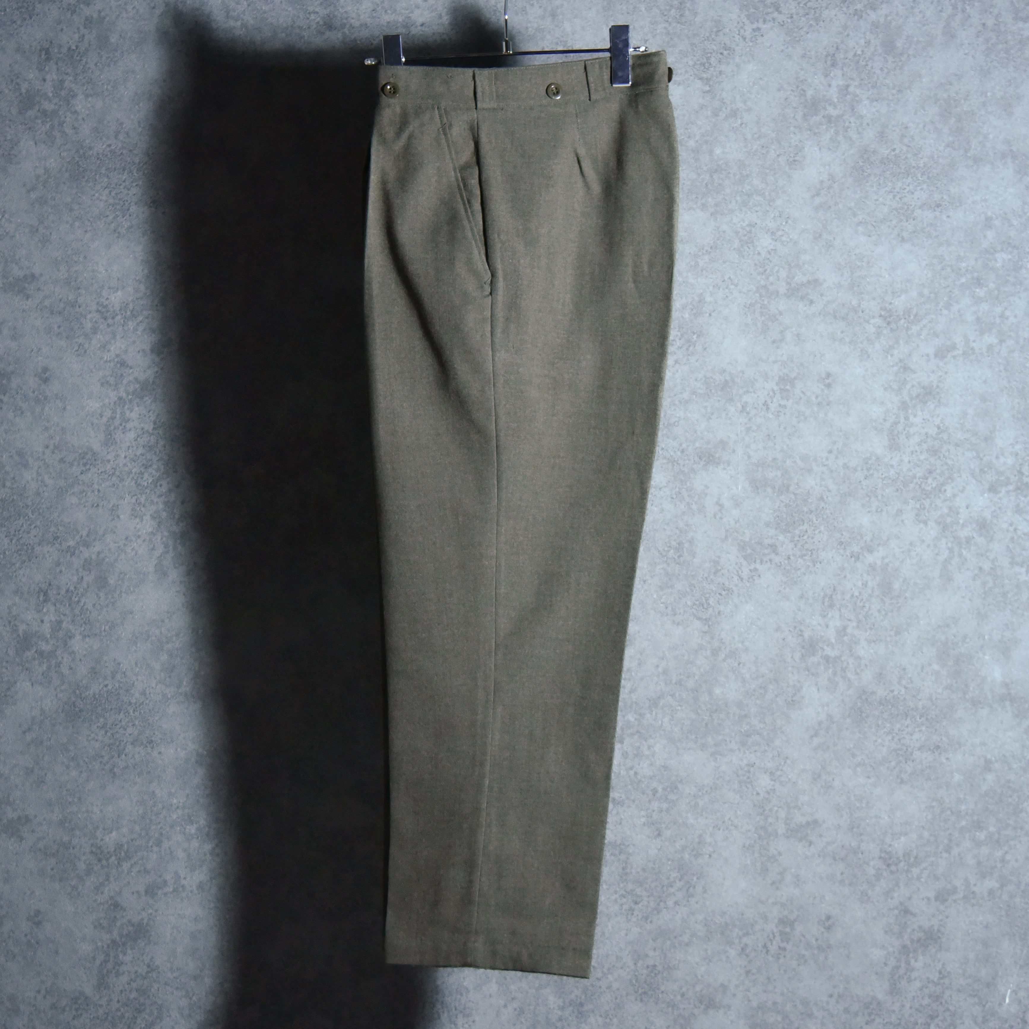 DEAD STOCK】Belgium Army Wool Trousers ベルギー軍 ウール