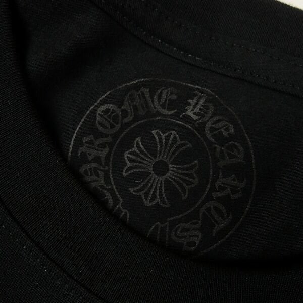 CHROME HEARTS クロムハーツ PARIS 18 AV. MONTAIGNE LS T-SHIRT BLACK