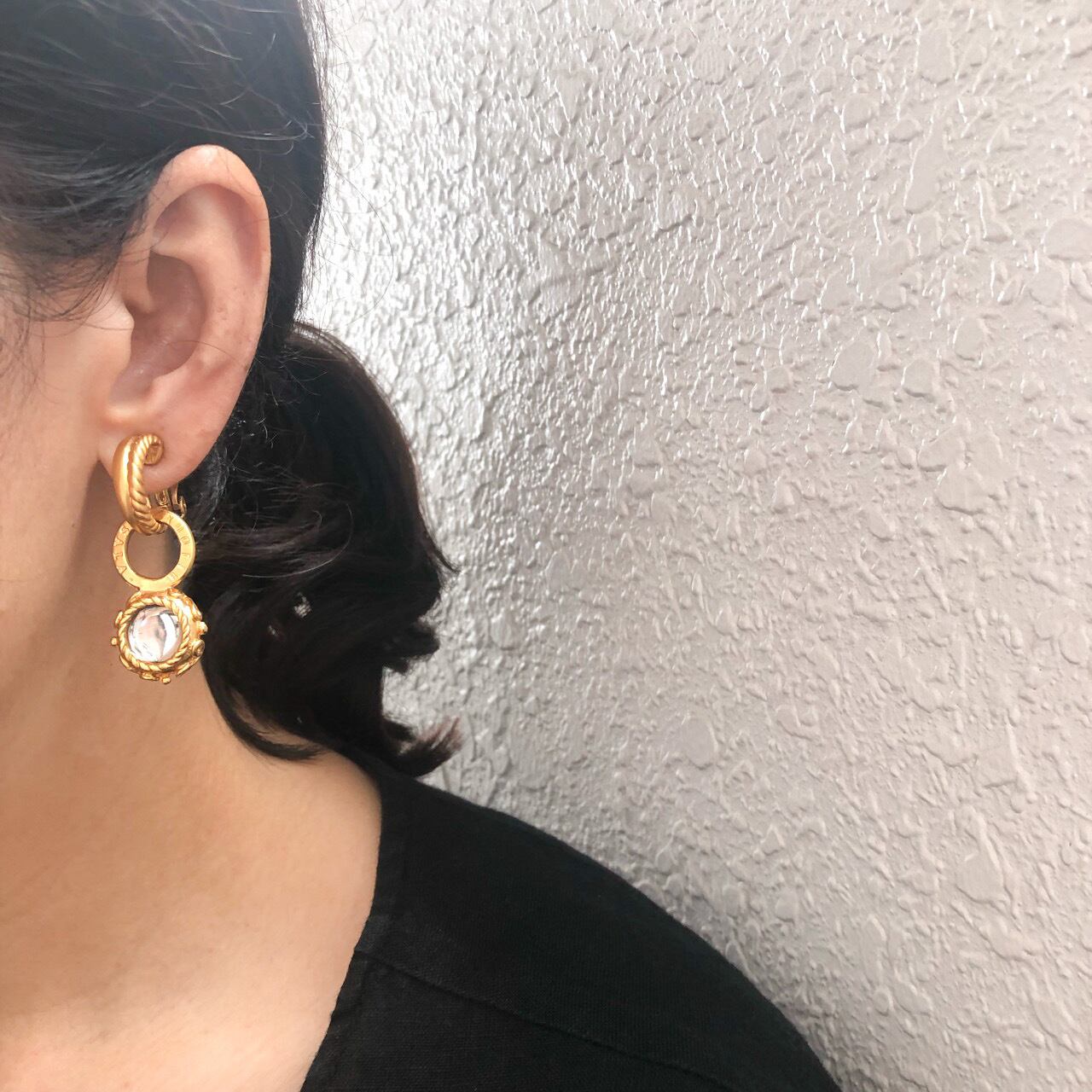 ヴィンテージ ciner earrings 80s イヤリング