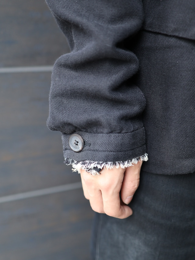 【DIESEL black gold】chinstrap shirt jacket