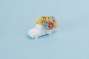 Flower Carry Truck 〈White〉プリザーブドフラワーアレンジメント